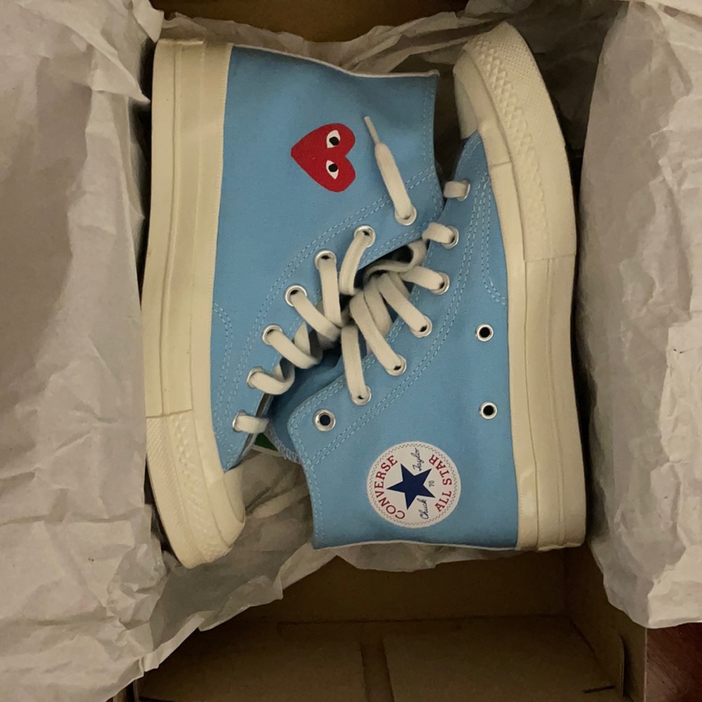 comme des garçons play converse